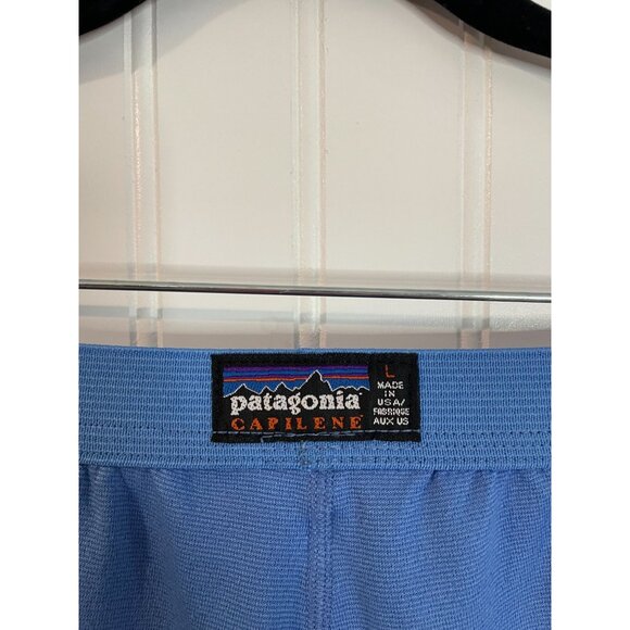 Patagonia Womens Capilene Blue Polyester Pants L - Picture 6 of 11